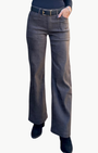 Bevy Flog Romi Suede Pant at Romi Boutique