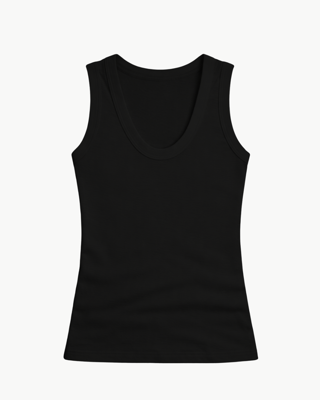 Enza Costa SUPIMA BABY RIB CROPPED TANK at Romi Boutique