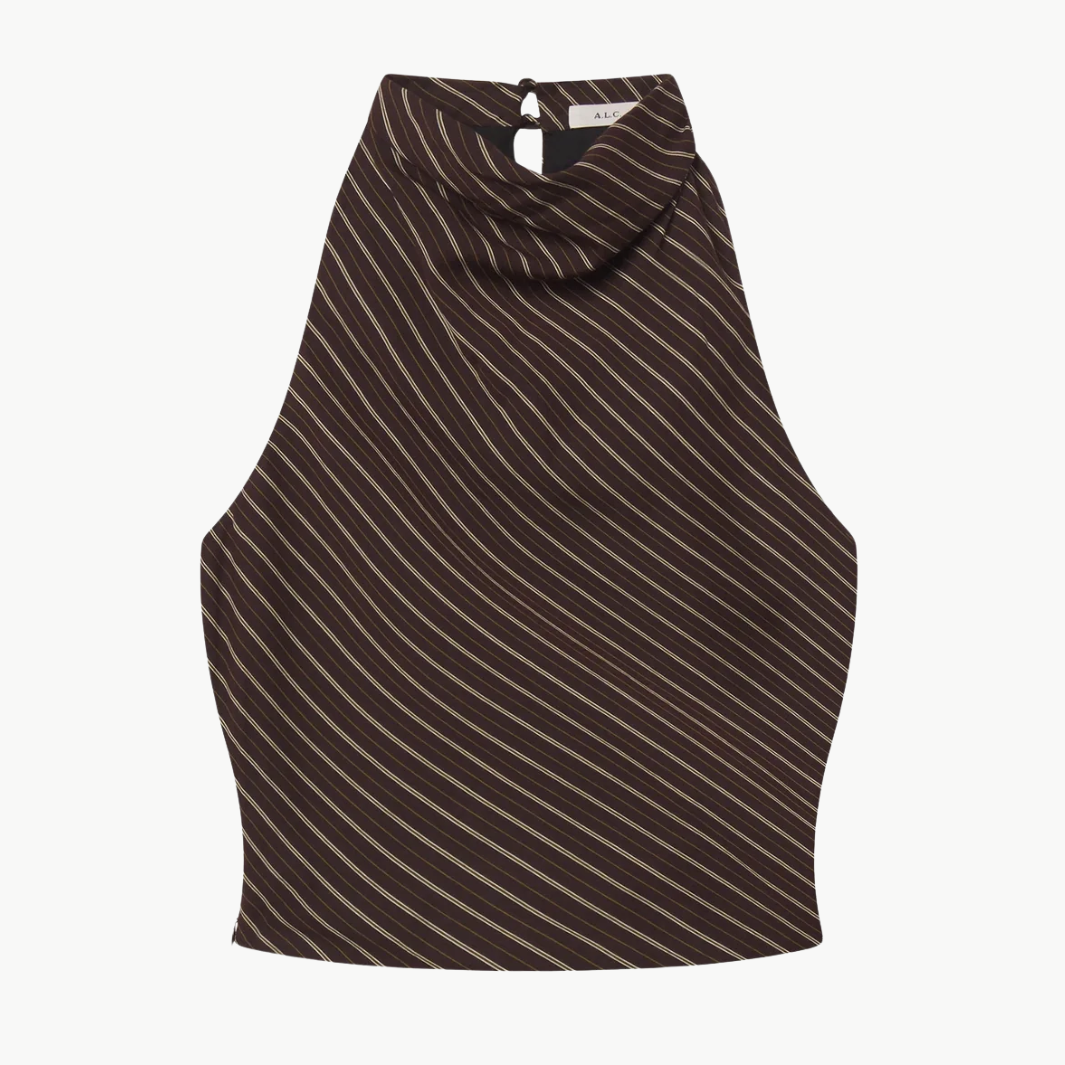 A.L.C Lillian Stripe Top at Romi Boutique
