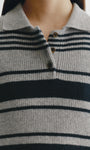 Lisa Yang Tinna Stripes Sweater at Romi Boutique