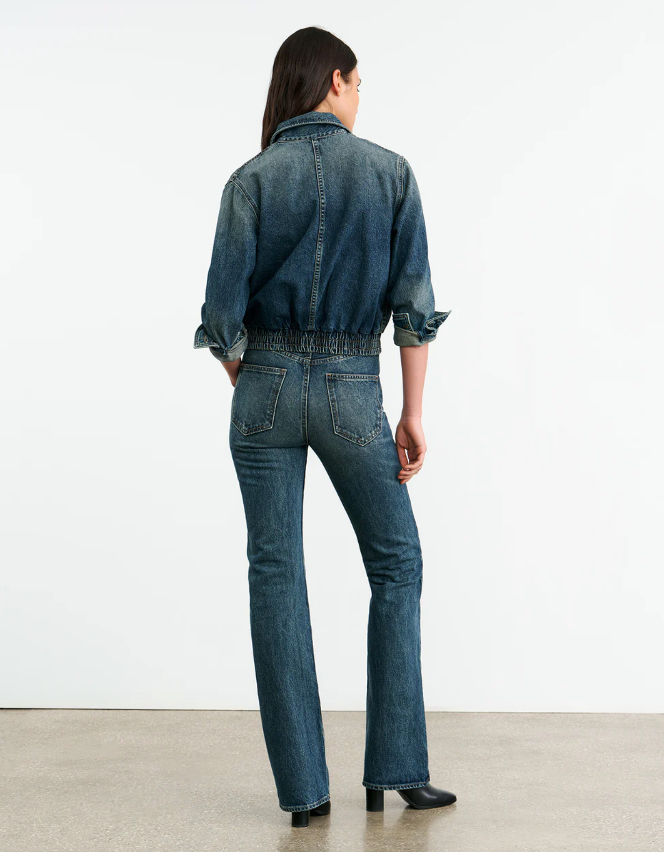NAJAC DENIM JACKET IN SIMON WASH - Romi Boutique