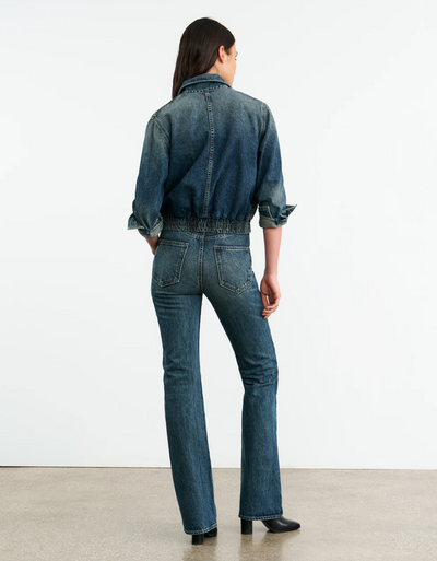 NAJAC DENIM JACKET IN SIMON WASH - Romi Boutique