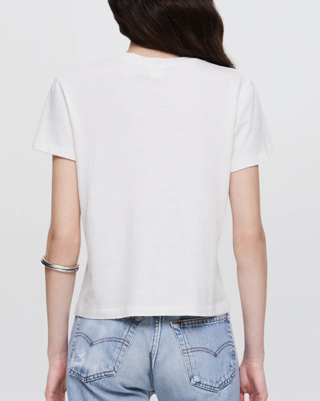 CLASSIC "TO THE MOON" TEE IN VINTAGE WHITE