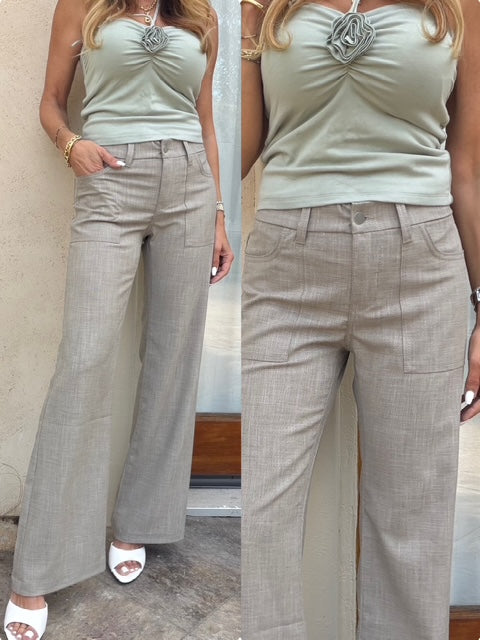 Bevy Flog Christi Pant at Romi Boutique