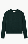 White & Warren Cashmere Waffle Sweatshirt at Romi Boutique