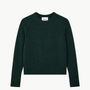 White & Warren Cashmere Waffle Sweatshirt at Romi Boutique