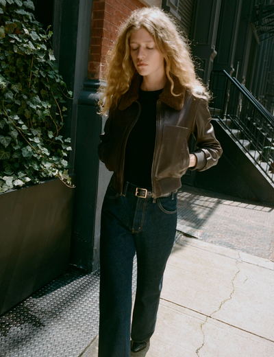 JOAN JEAN IN INDIGO RINSE
