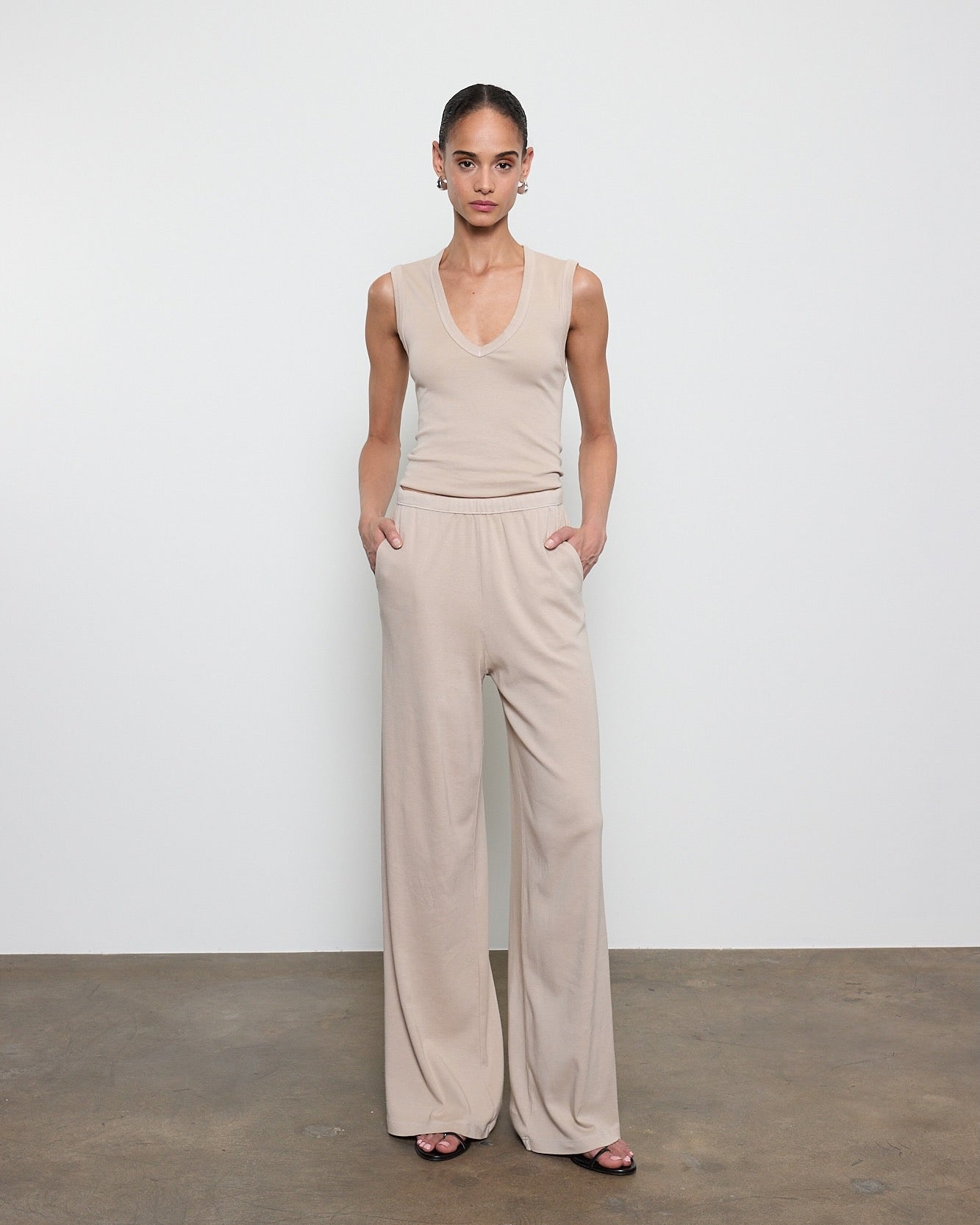 Supima Cotton Sleeveless V
