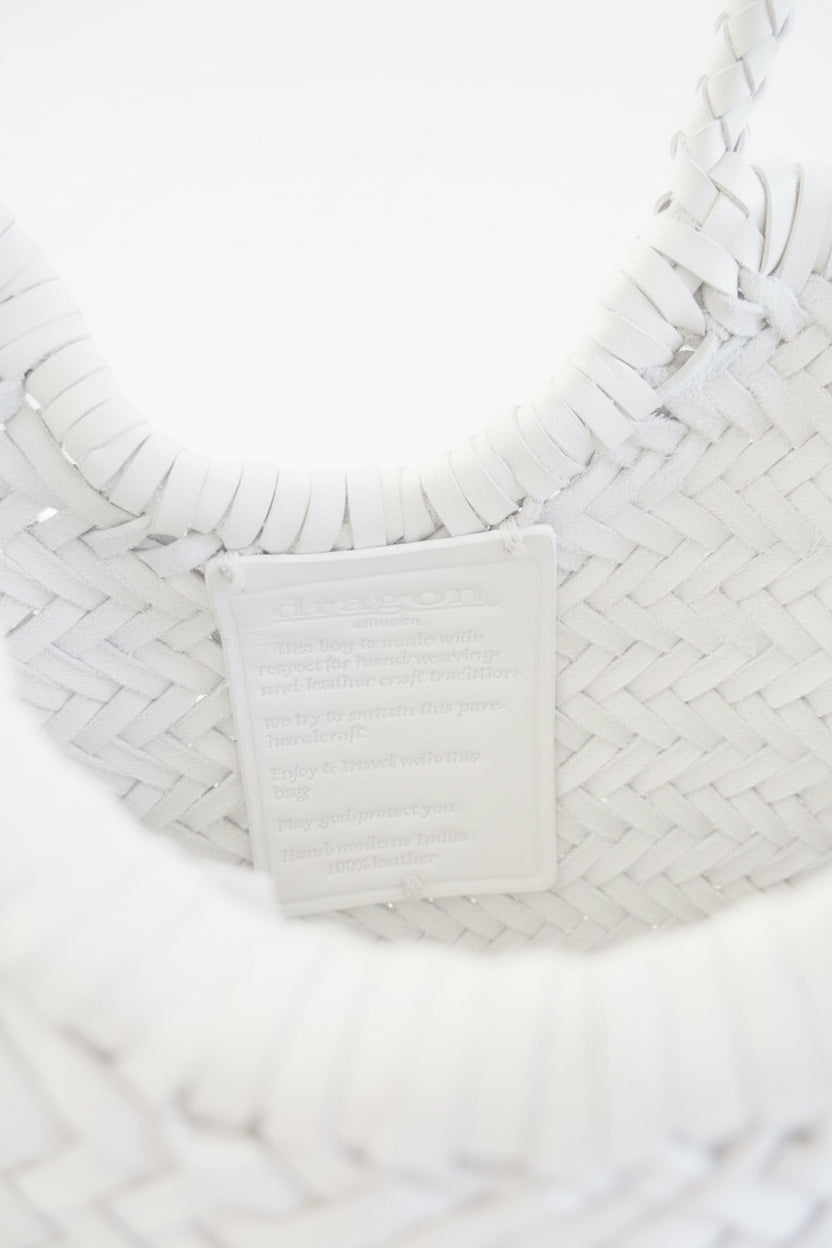Dragon Diffusion NANTUCKET SMALL IN WHITE at Romi Boutique
