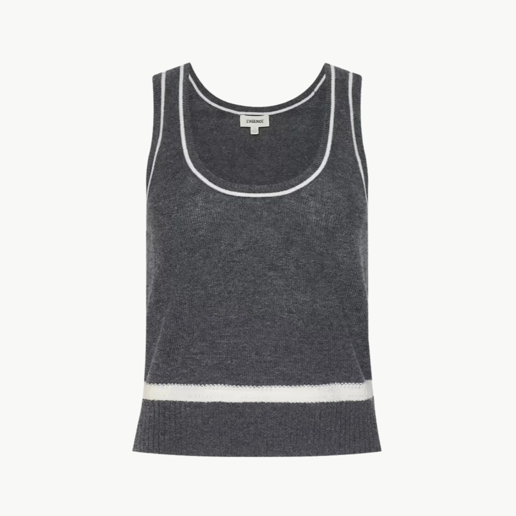 L'Agence Filou Cashmere Tank at Romi Boutique