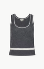 L'Agence Filou Cashmere Tank at Romi Boutique