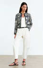Nili Lotan BONO MIXED PAISLEY PRINT JACKET at Romi Boutique