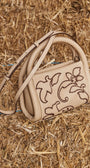Alemais Duke Leather Applique Bag at Romi Boutique