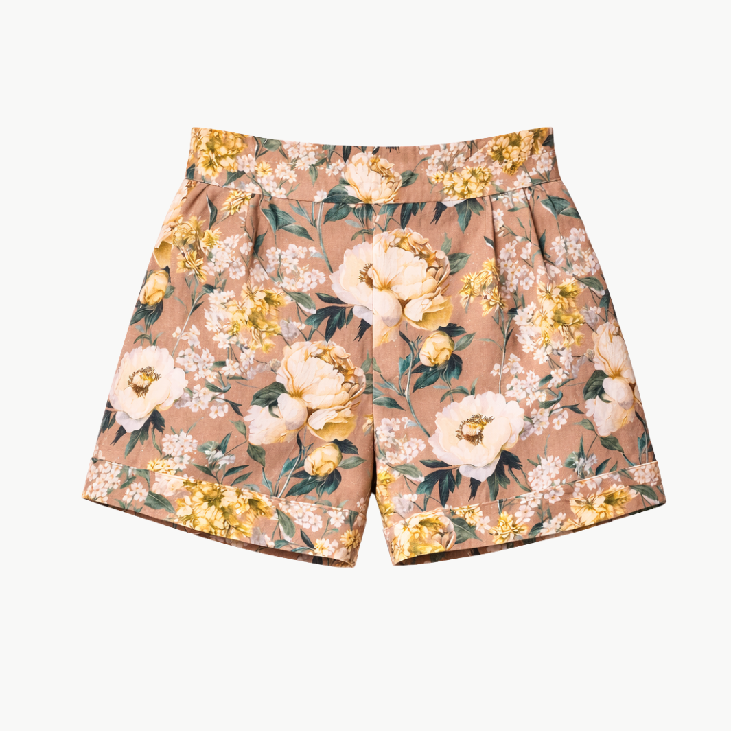 Cami NYC RAVI LINEN SHORT at Romi Boutique