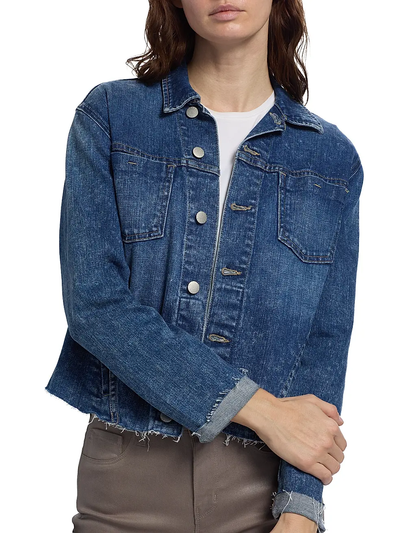 JANELLE SLIM RAW JACKET IN BRANSON