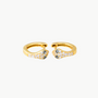 Native Gem Snake Charmer Huggie Earrings at Romi Boutique