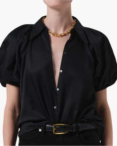 LEILA BLOUSE IN BLACK