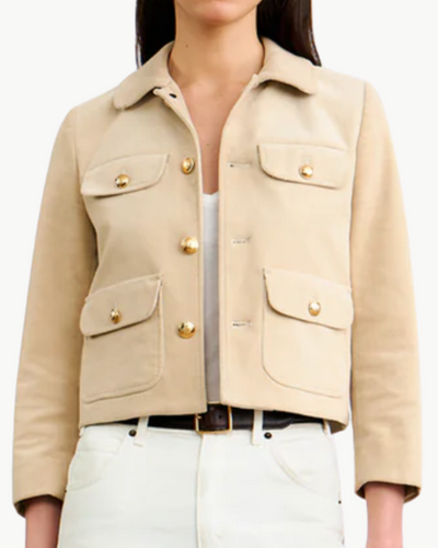 CHAMONIX JACKET IN LIMESTONE - Romi Boutique