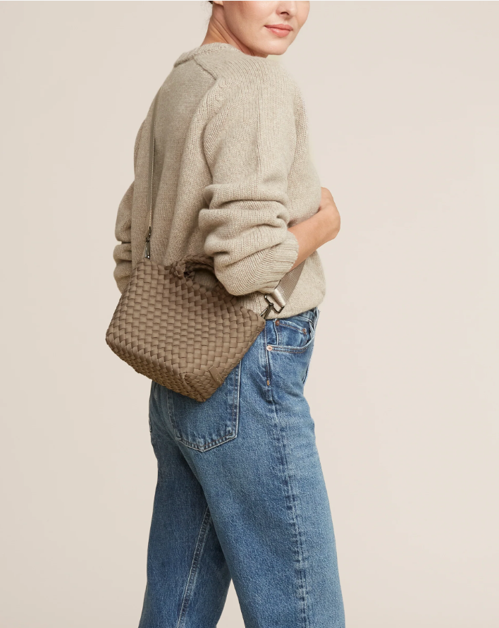 ST. BARTHS PETIT TOTE IN CASHMERE