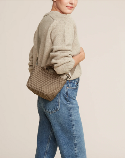 ST. BARTHS PETIT TOTE IN CASHMERE