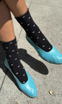 Le Bon Shoppe Heart Sneaker Socks at Romi Boutique