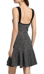 Ramy Brook Lidia Sleeveless Metallic Sweater Mini Dress at Romi Boutique