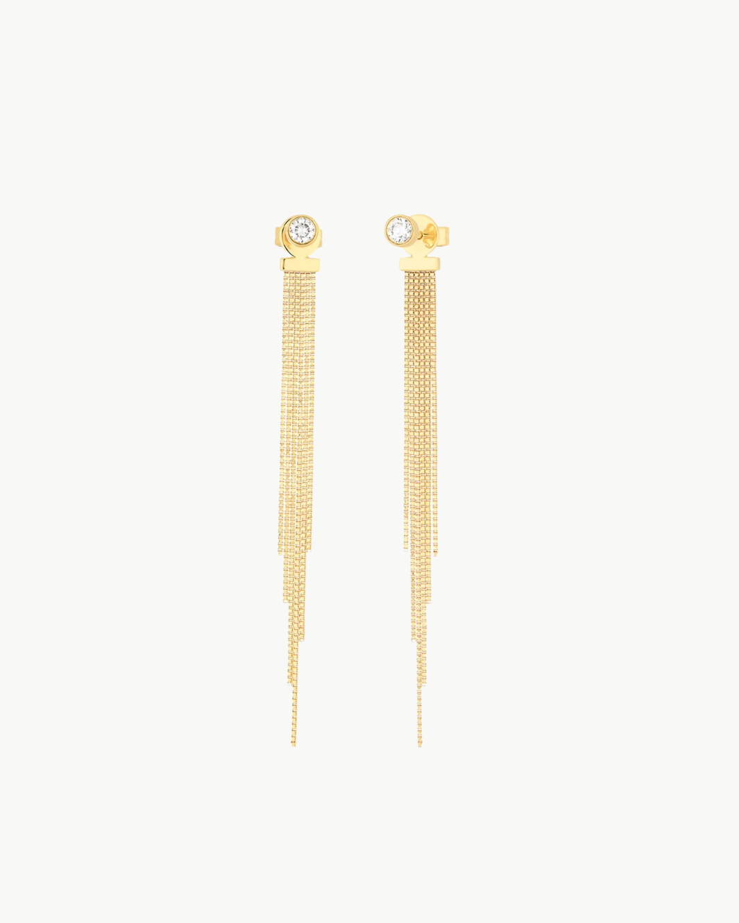 DIAMOND BIANCA DROP EARRINGS IN 14K YELLOW GOLD