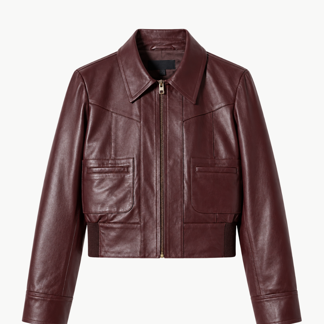 Nili Lotan Charly Leather Jacket at Romi Boutique
