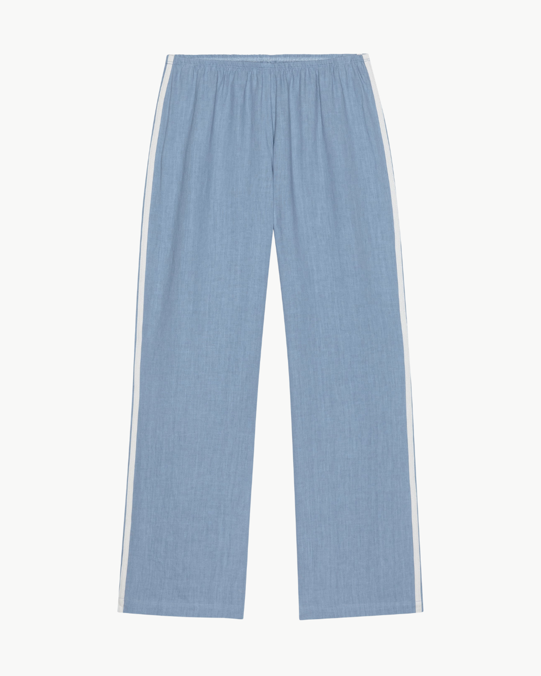 The Linen Crop Stripe Pant