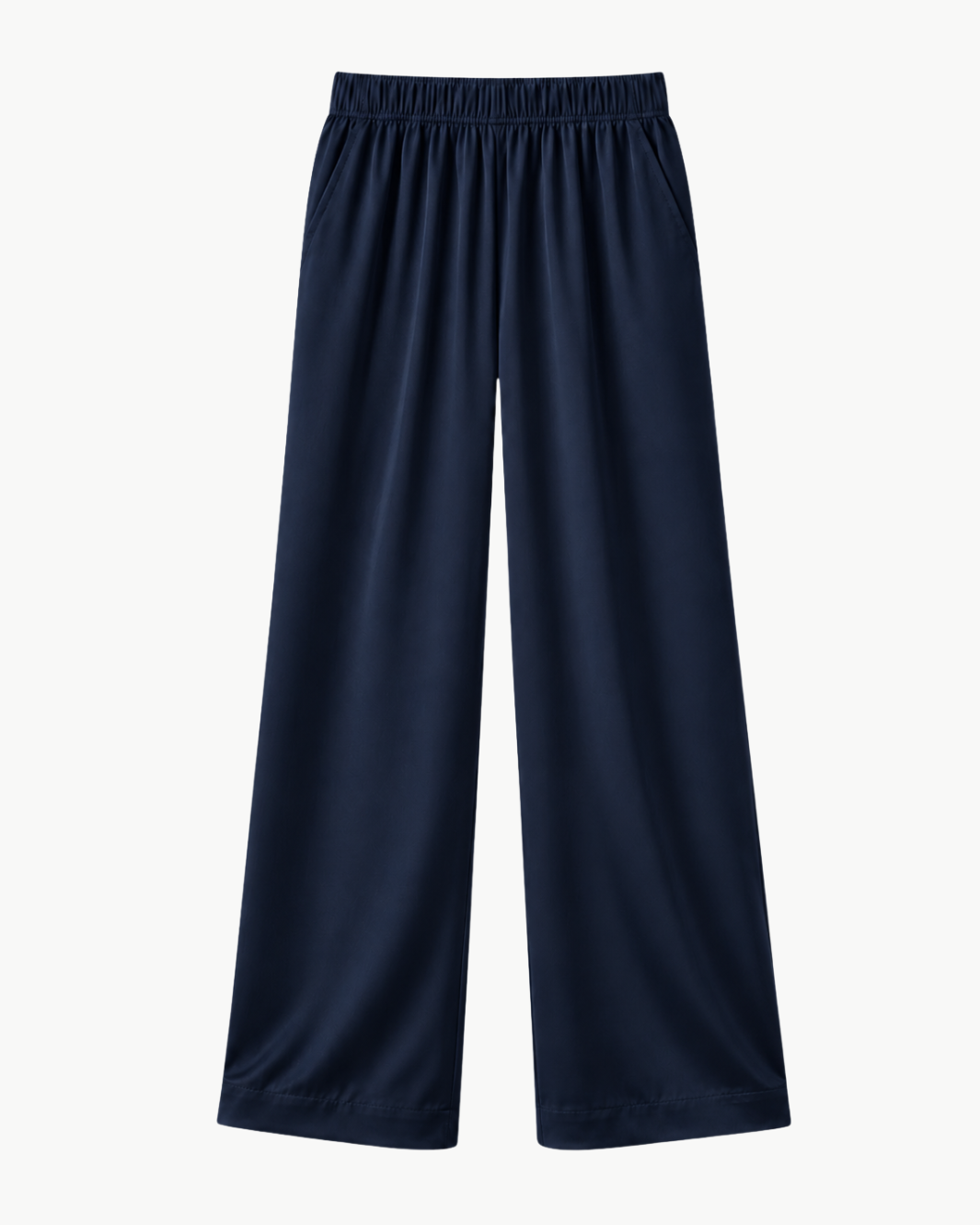 Brynn High Rise Pull On Wide Leg Pant