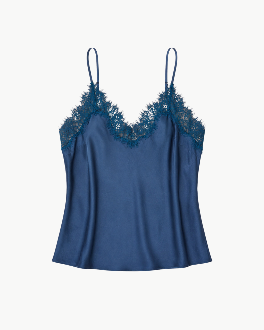 Annabelle Satin and Lace Camisole Top