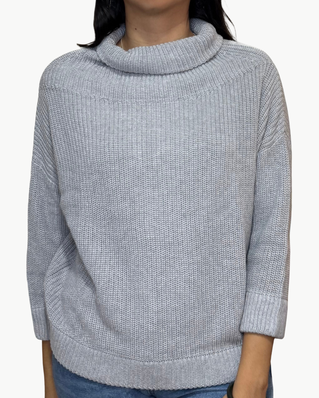 Autumn Cashmere HALF CARDIGAN STITCH at Romi Boutique