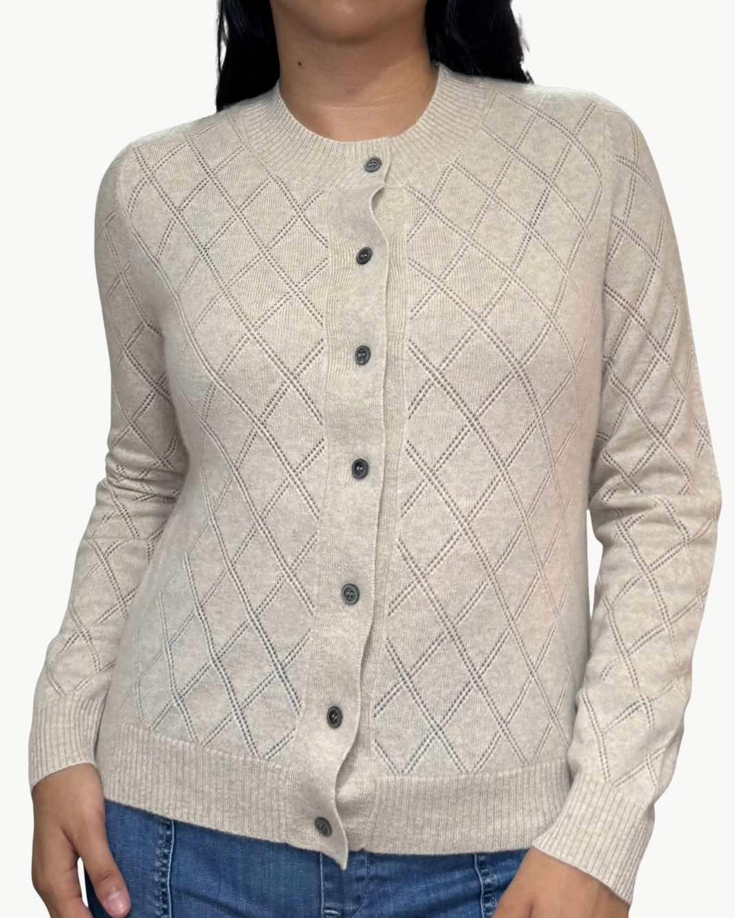 DAHLIA CARDIGAN IN DUNE