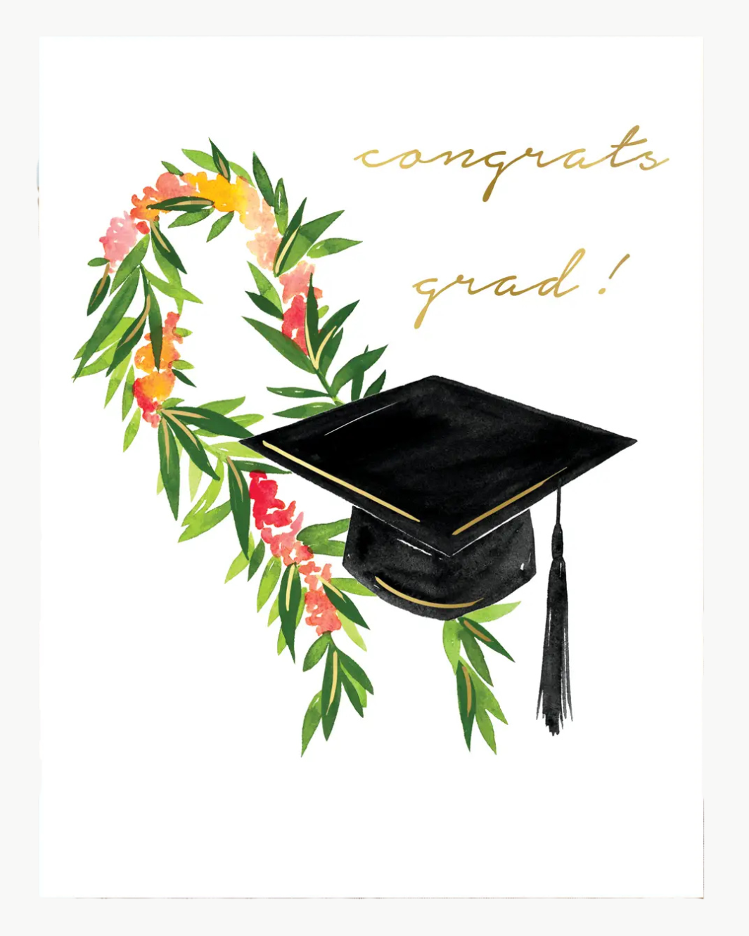 Abigail Jayne Design Lei Graduation Greeting Card at Romi Boutique