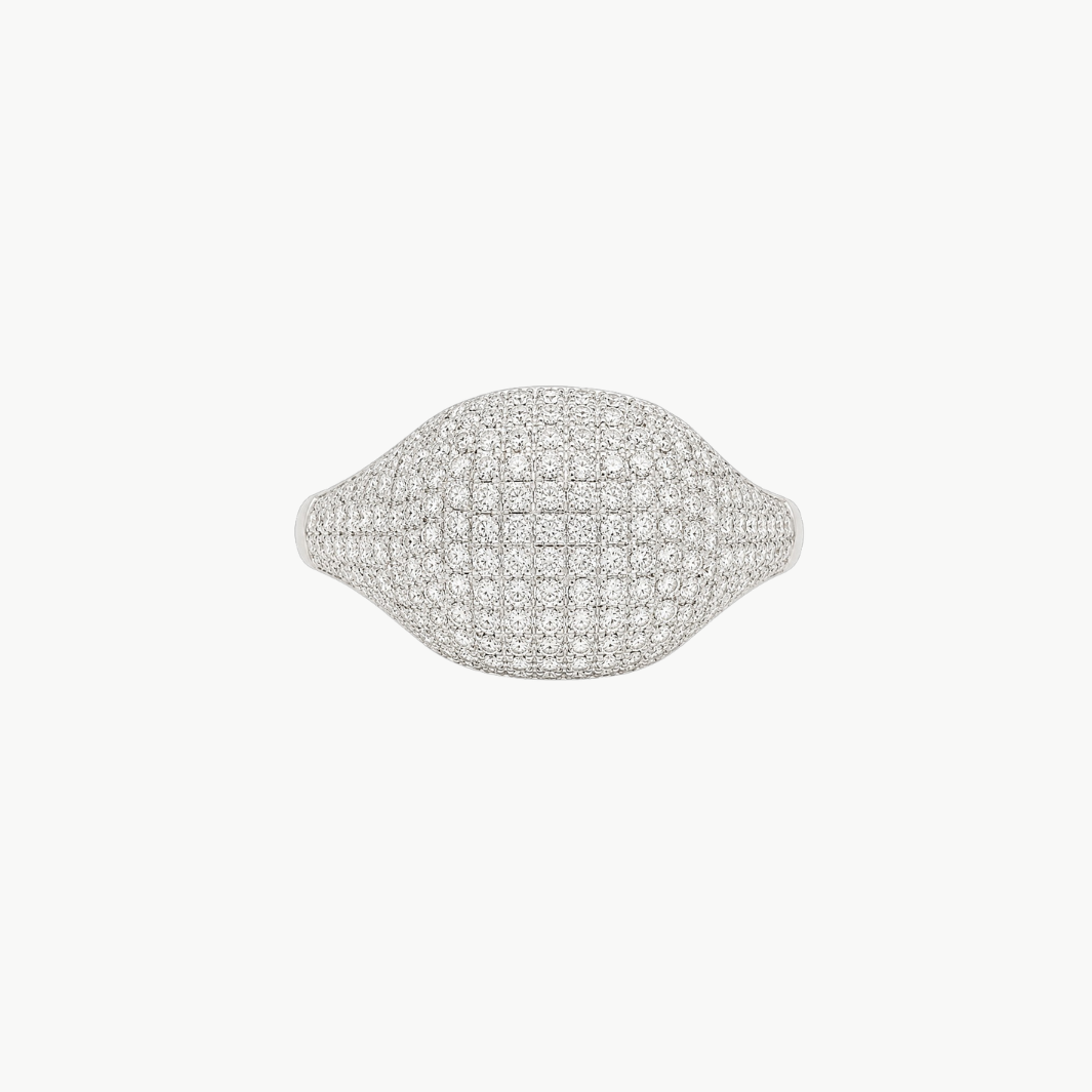 Diamond Pinkie Ring