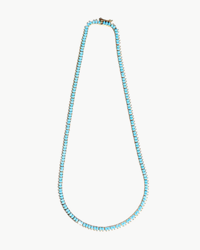 SYMPHONY MINI TEARDROP NECKLACE IN TURQUOISE