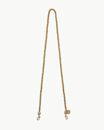 CROSSBODY STRAP THICK CHAIN IN VINTAGE GOLD