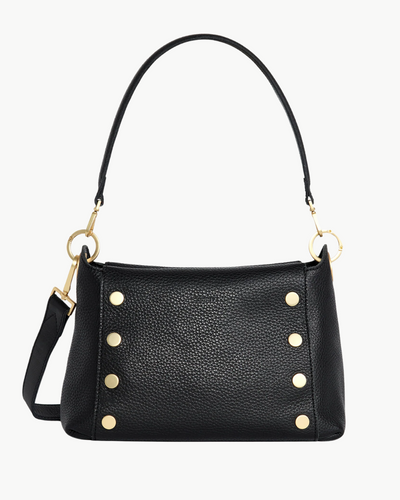 BRYANT MED IN BLACK/BRUSHED GOLD RED ZIP