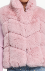 Generation Love Rosario Faux Fur Vest at Romi Boutique
