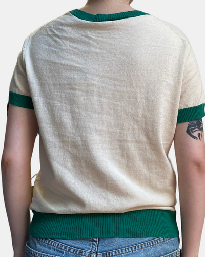 NORA KNIT TOP IN GUITAR