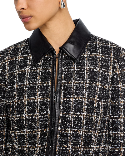 ELOISE BLAZER IN BLACK PLAID