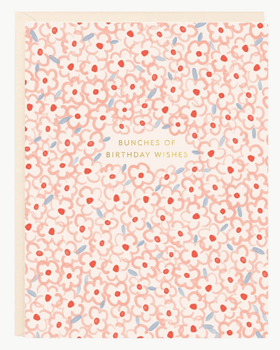BUNCHES BIRTHDAY WISHES GREETING CARD - Romi Boutique