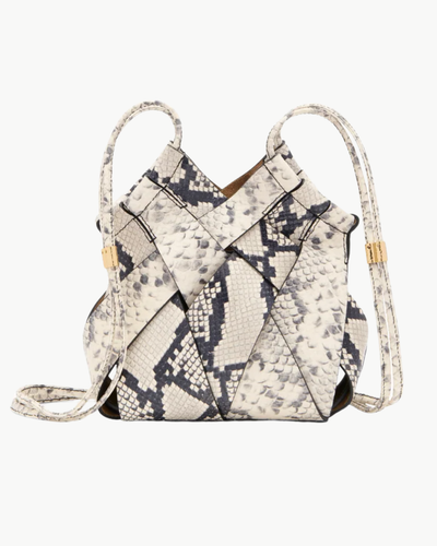 CHARLOTTE CROSSBODY IN COWRIE EMBOSSED