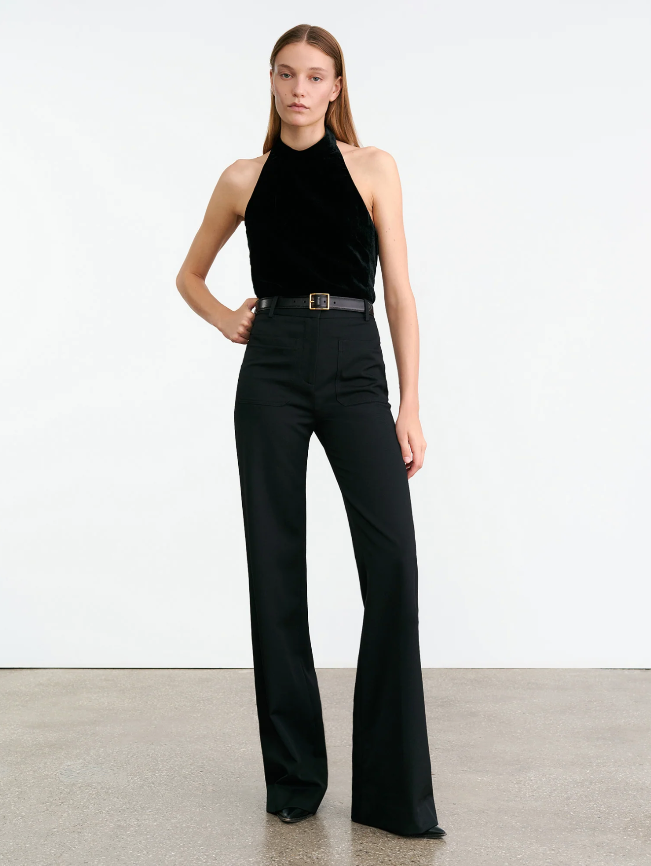 PENELOPPE TOP IN BLACK
