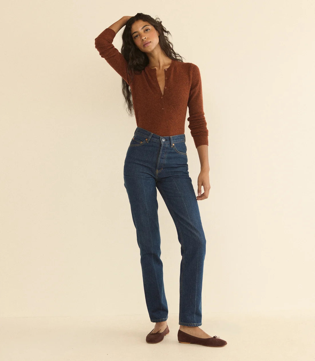 Heath Cashmere Henley