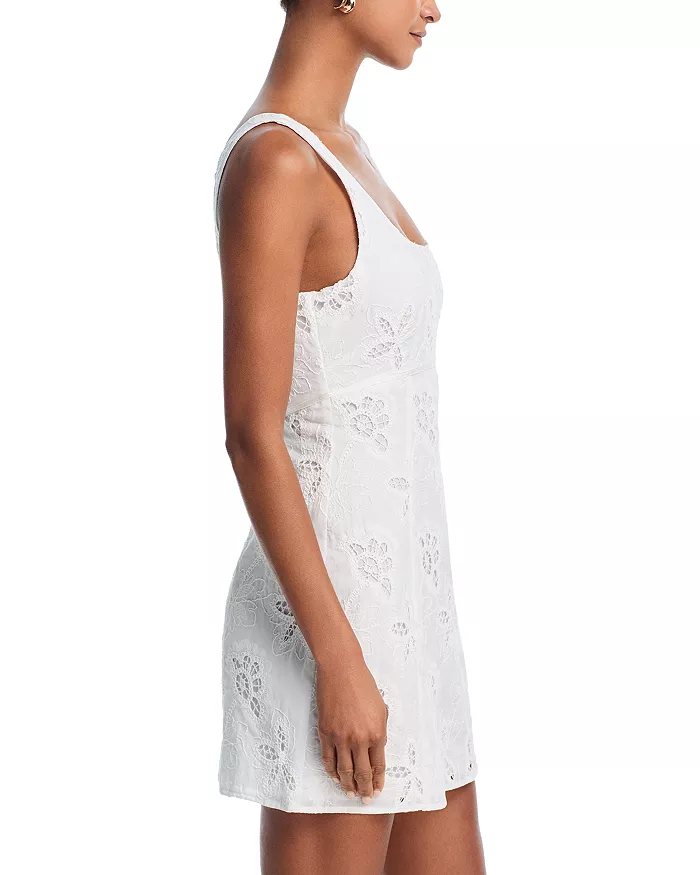 AMALIA DRESS IN WHITE FLOWER