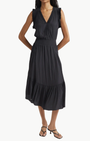Ramy Brook COCO SMOCKED SLEEVELESS DRESS at Romi Boutique