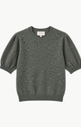 W.Cashmere Brenda Short Sleeves Sweater at Romi Boutique