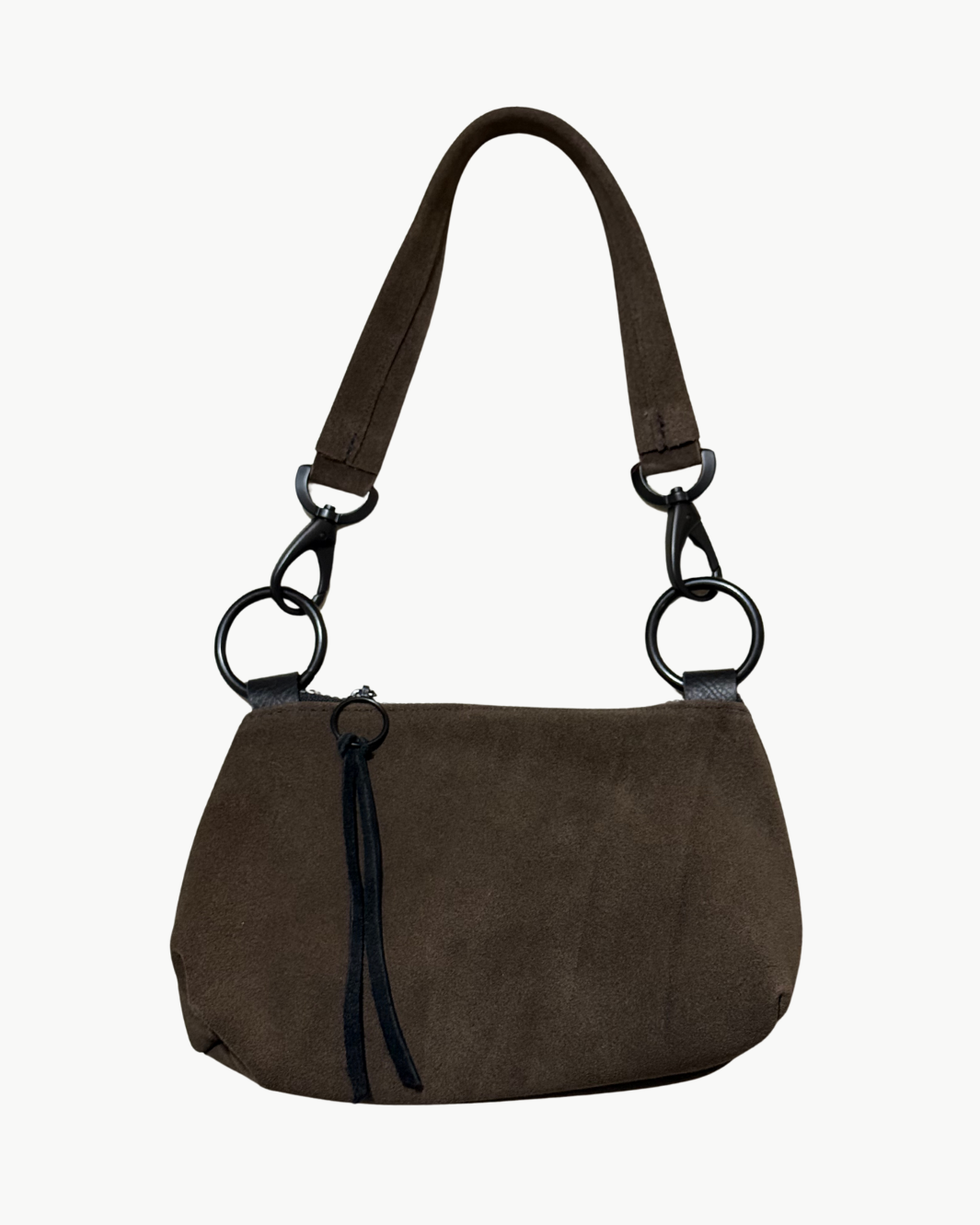 AMY IN DARK BROWN SUEDE - Romi Boutique