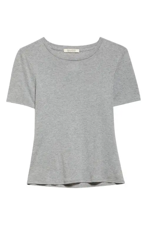 ELIN TEE IN HEATHER GREY